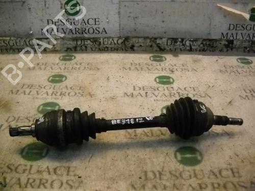 Used Left front driveshaft OPEL ASTRA G Hatchback (T98) [1998-2009]  3737772