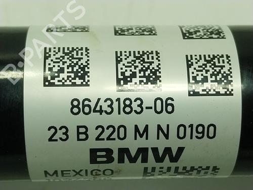 Left front driveshaft BMW X4 (G02, F98) xDrive 20 d Mild-Hybrid | BP29756250M38 