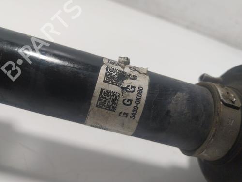 Right front driveshaft TOYOTA HILUX VIII Pickup (_N1_) 2.4 D 4WD (GUN125_, GUN125R) | BP18261504M39 