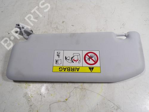 Used Right sun visor PEUGEOT 208 II (UB_, UP_, UW_, UJ_) e-208 (136 hp) 7639568
