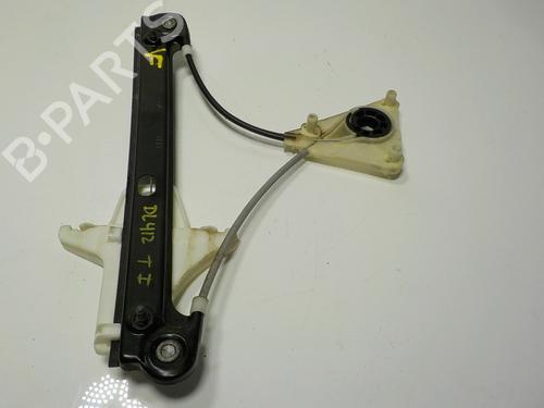 Rudehejsemekanisme venstre bagtil VW POLO V (6R1, 6C1) 1.2 TSI (90 hp) 17185126