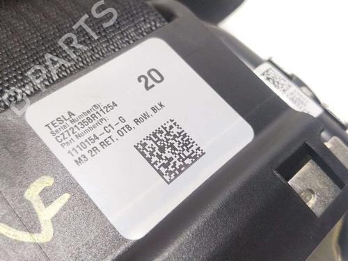 Sikkerhedssele bag venstre TESLA MODEL 3 (5YJ3) EV AWD | BP38938070I29 - Image 3
