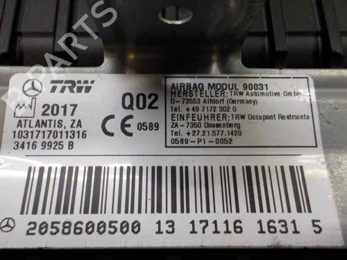 Passenger airbag MERCEDES-BENZ C-CLASS (W205)  | BP5840457C10 