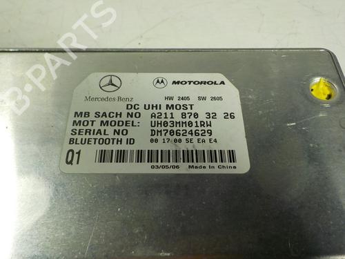 Elektronische module MERCEDES-BENZ M-CLASS (W164)  | BP8878228M83 