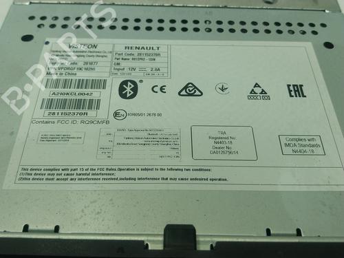 Radio RENAULT TRAFIC III Van (FG_)  | BP18426526E6 