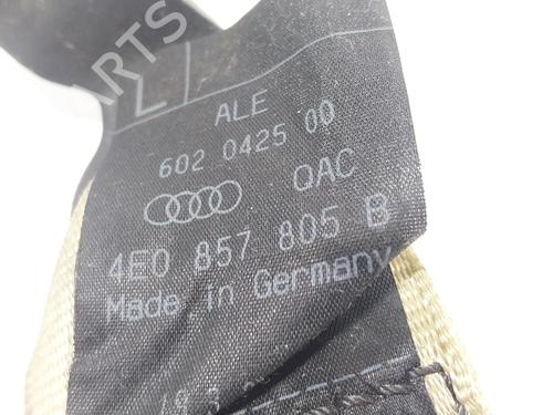 Rear left seatbelt AUDI A8 D3 (4E2, 4E8) 4.2 quattro | BP19688916I29 