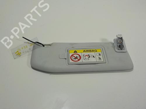 Used Right sun visor PEUGEOT 208 II (UB_, UP_, UW_, UJ_) 1.2 PureTech 100 (101 hp) 11946920