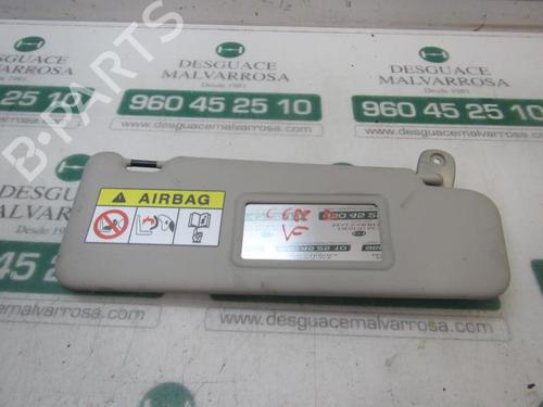 Right sun visor DACIA SANDERO II 1.0 SCe 75 (B8JC, B8JD) 964006011R