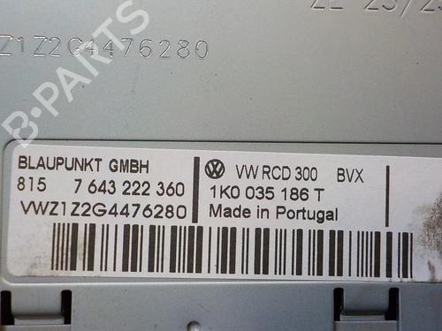 Bilradio VW GOLF V (1K1) 2.0 TDI 16V | BP3857713E6 