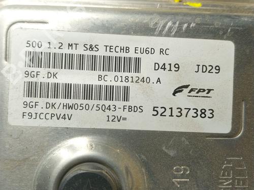 Engine control unit (ECU) FIAT 500 (312_) 1.2 (312AXA1A) | BP30609622M57