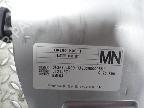Battery TOYOTA YARIS (_P21_, _PA1_, _PH1_) 1.5 Hybrid (MXPH11) | BP15839521E11 