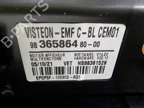 Display monitor TOYOTA PROACE CITY Box Body/MPV  | BP11852341C48 