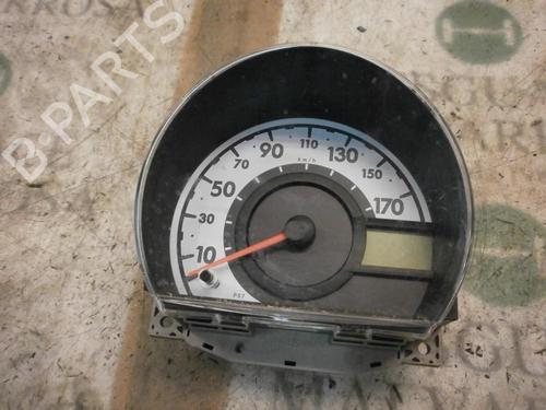 Used Instrument cluster PEUGEOT 107 (PM_, PN_) 1.0 (68 hp) 3786643