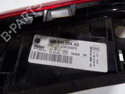 Right tailgate light VW GOLF VII (5G1, BQ1, BE1, BE2) 1.0 TSI | BP11191250C80 