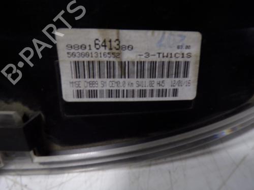 Instrument cluster PEUGEOT PARTNER Box Body/MPV (K9)  | BP10390244C47 