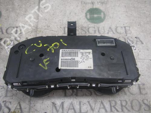 Instrument cluster RENAULT MEGANE II (BM0/1_, CM0/1_) 1.9 dCi (BM0G, CM0G) | BP3837055C47