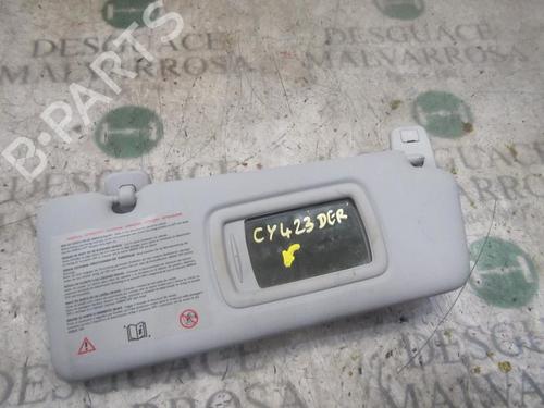 Used Right sun visor RENAULT MEGANE III Hatchback (BZ0/1_, B3_) [2008-2025]  3848760