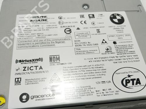 Bilradio BMW 4 Convertible (G23, G83) M 440 i Mild-Hybrid xDrive | BP29972879E6 