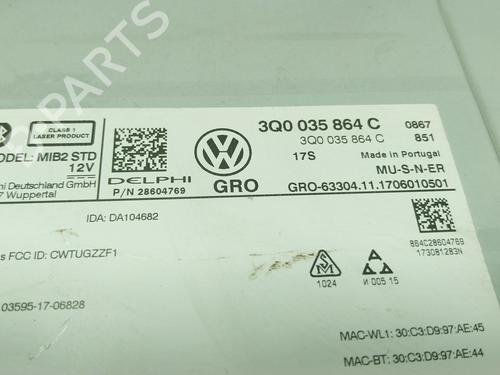 Electronic module VW TIGUAN ALLSPACE (BW2, BJ2)  | BP28623785M83 