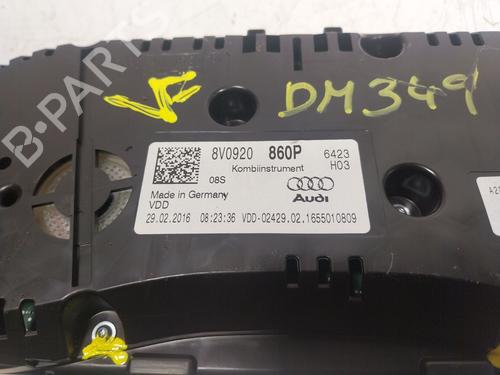 Instrument cluster AUDI A3 (8V1, 8VK)  | BP16295017C47 