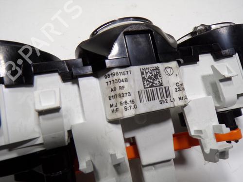 Climate control PEUGEOT 2008 I (CU_) 1.5 BlueHDI 100 | BP13614669I5