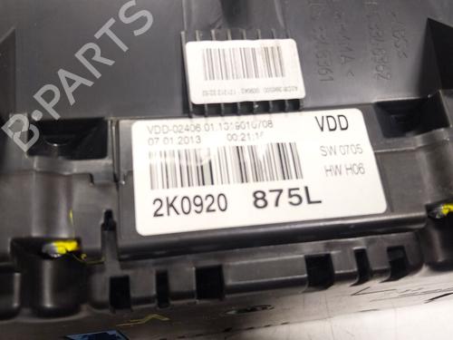 Instrument cluster VW CADDY III Box Body/MPV (2KA, 2KH, 2CA, 2CH)  | BP29273192C47 