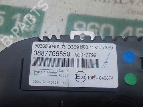 Instrument cluster FIAT PANDA (312_, 319_)  | BP5129008C47 