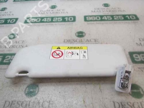 Used Right sun visor Right sun visor PEUGEOT 208 I (CA_, CC_) 1.2 VTI 82 (82 hp) 3990697 3990697
