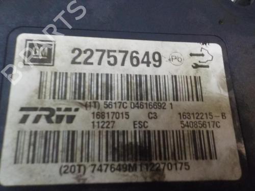 ABS pump OPEL INSIGNIA A (G09)  | BP4461774M43 