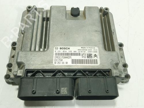 Computer motormanagement CITROËN C4 CACTUS 1.6 BlueHDi 100 (99 hp) 30645017