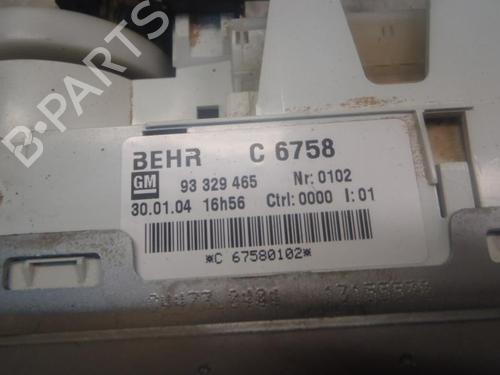 AC-Styringsenhed/Manøvreenhed OPEL MERIVA A MPV (X03) 1.7 CDTI (E75) | BP3795694I5 