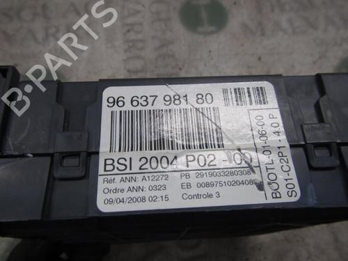 Fuse box PEUGEOT 308 I (4A_, 4C_) 1.6 16V | BP3829227E1 