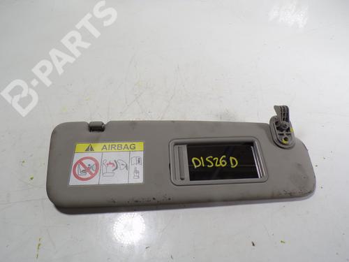 right-sun-visor-kia-venga-yn-16-cvvt-852201k000ed-2010-2011-2012-2013-2014-2015-2016-2017-2018-2019-9643235 main image