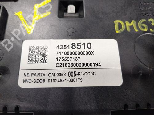Instrument cluster OPEL MOKKA / MOKKA X (J13)  | BP16198647C47 