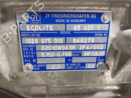 Gearbox RENAULT MASTER III Platform/Chassis (EV, HV, UV) 2.3 dCi 130 FWD (EV0Y, HV0Y, UV0M, UV0Y, UV03) | BP40099043M3 - Image 6