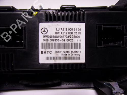 Climate control MERCEDES-BENZ E-CLASS Coupe (C207) E 250 CGI (207.347) | BP17196558I5 
