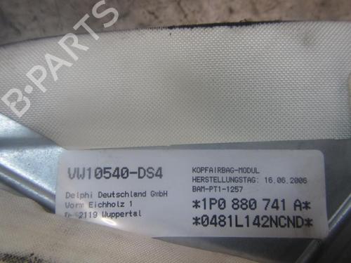 Left curtain airbag SEAT LEON (1P1)  | BP3841561C11 
