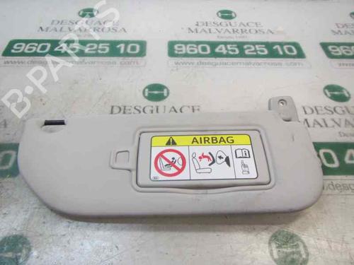Right sun visor TOYOTA AYGO (_B4_) 1.0 VVTi (KGB40) | BP3991227I2 