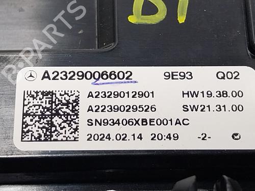 Electronic module MERCEDES-BENZ AMG GT Roadster (R190)  | BP26204965M83 