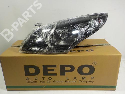 Left headlight RENAULT MEGANE III Coupe (DZ0/1_) 1.5 dCi (DZ0B 