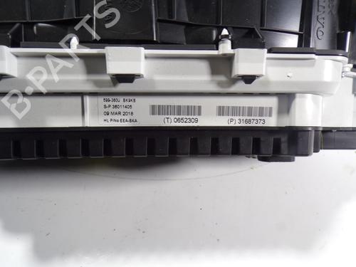 Instrument cluster VOLVO V40 Hatchback (525)  | BP9155260C47 