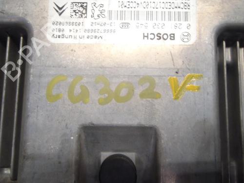 Engine control unit (ECU) PEUGEOT 208 I (CA_, CC_) 1.4 HDi | BP3989649M57 