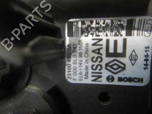 Alternator NISSAN QASHQAI II SUV (J11, J11_)  | BP9702236M7 