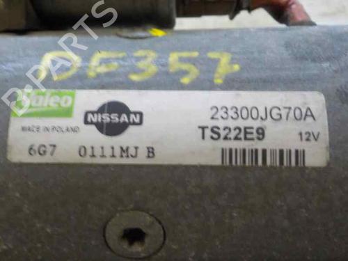 Starter NISSAN QASHQAI / QASHQAI +2 I (J10, NJ10, JJ10E)  | BP6082626M8 