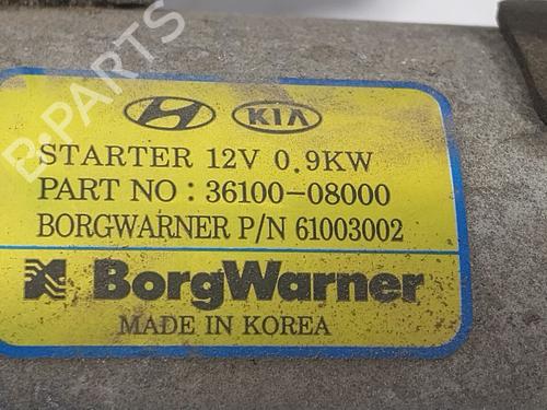 Starter KIA STONIC (YB) 1.0 T-GDi | BP25051544M8 - Image 5