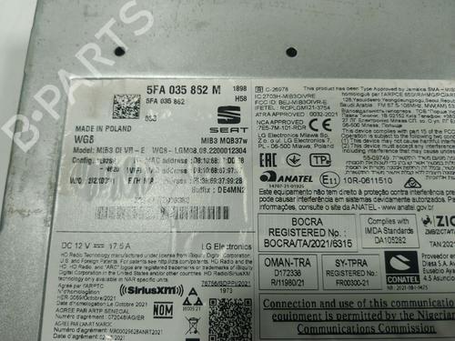 Radio CUPRA LEON Sportstourer (KL8, KU8, KUD)  | BP16563712E6 