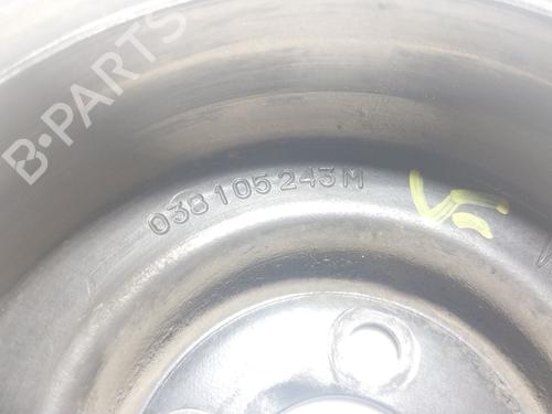 Remskive VW CADDY III Box Body/MPV (2KA, 2KH, 2CA, 2CH)  | BP28960668M122 