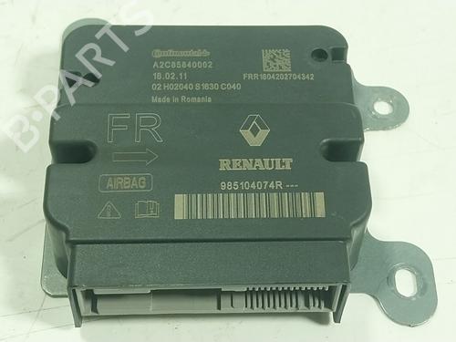 Airbag styreenhed RENAULT ZOE (BFM_) ZOE (92 hp) 25128592