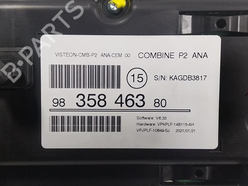 Instrument cluster PEUGEOT 208 II (UB_, UP_, UW_, UJ_) e-208 | BP25036596C47