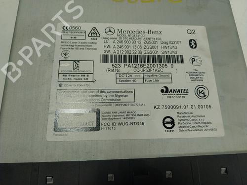 Radio MERCEDES-BENZ A-CLASS (W176)  | BP16873762E6